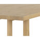Disera 96 X 40 inch Natural Dining Table